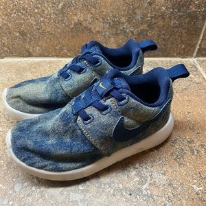 Acid denim kids nikes